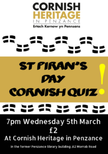 St Piran's Day Cornish Quiz