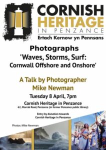 Waves, Storms, Surf: Cornwall offshore and onshore