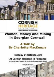 Women, Money, and Mining in Georgian Cornwall 