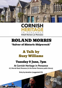 Roland Morris - ‘Salvor of Historic Shipwreck'