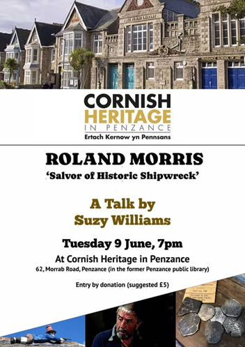 Roland Morris - ‘Salvor of Historic Shipwreck'