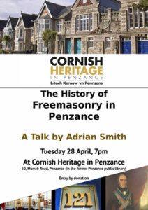 The history of Freemasonry in Penzance
